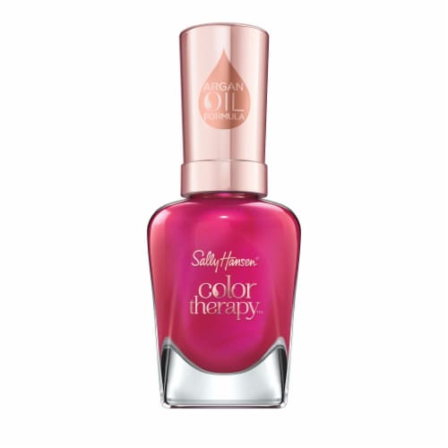 Sally Hansen® Color Therapy Nail Polish - 250 Rosy Glow Perspective: front