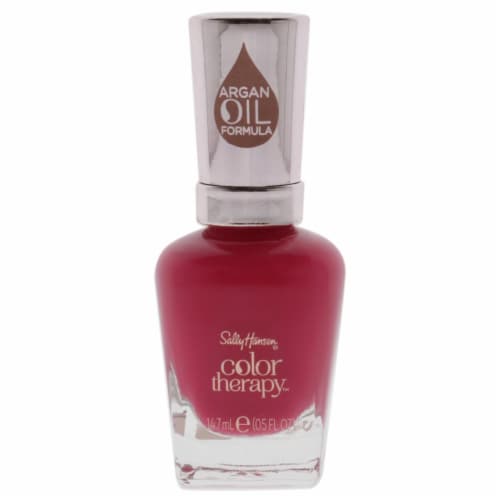 Sally Hansen Color Therapy Pampered Pink Nail Polish Perspective: front