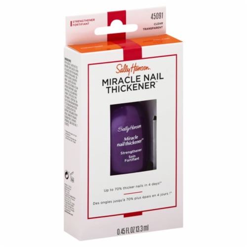 Sally Hansen® Miracle Nail Thickener™ Clear Nail Strengthener Perspective: front