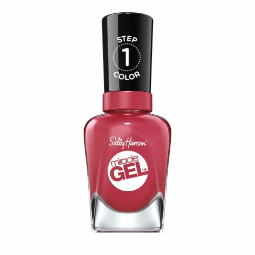 Sally Hansen® Miracle Gel™ Nail Polish, Shade Proper P-rose #256 Perspective: front