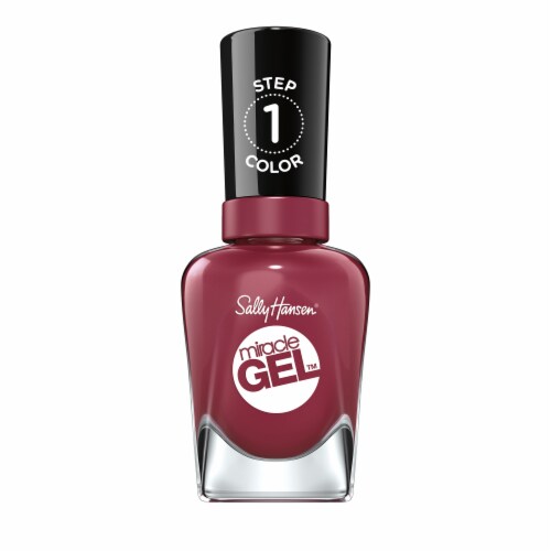 Sally Hansen® Miracle Gel™ Beet Pray Love Nail Polish Perspective: front