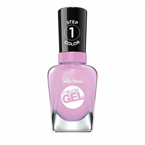 Sally Hansen Miracle Gel Nail Polish, Shade Orchid-ing Aside #534 Perspective: front