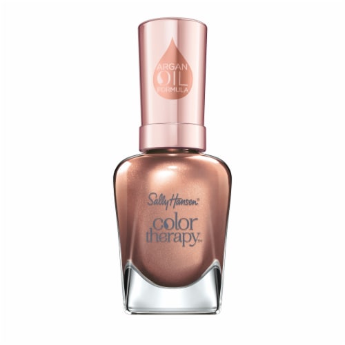 Sally Hansen Color Therapy Nail Polish, 194 Burnished Bronze, 0.5 fl oz Perspective: front