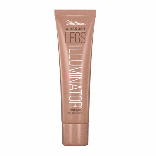 Sally Hansen Airbrush Legs Illuminator Nude Glow Roll On Highlighter Perspective: front
