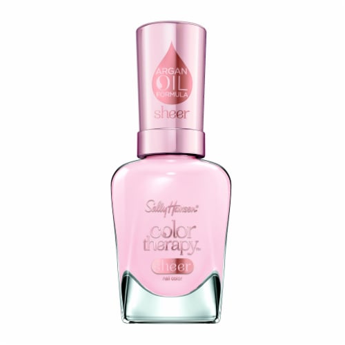 Sally Hansen Color Therapy Sheer Tulle Much Nail Color Perspective: front