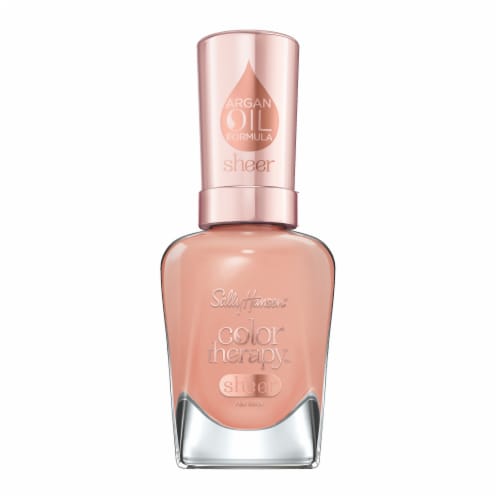 Sally Hansen Color Therapy Sheers Unveiled Nail Color Perspective: front