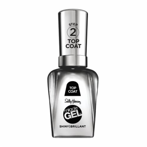 Sally Hansen® Shiny Top Coat Miracle Gel™ Step 2 Nail Polish, 1 ct - Harris  Teeter