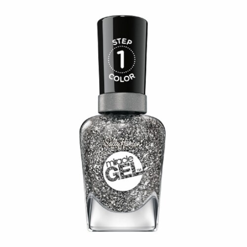 Sally Hansen Miracle Gel Nail Polish Liquid, Deep Sea Diamond, 0.5 fl oz Perspective: front
