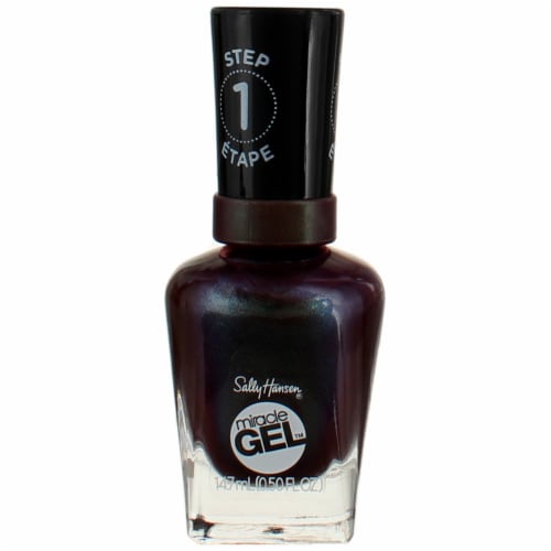 Sally Hansen Miracle Gel Nail Polish Liquid, Holllaa-gram, 0.5 fl oz Perspective: front