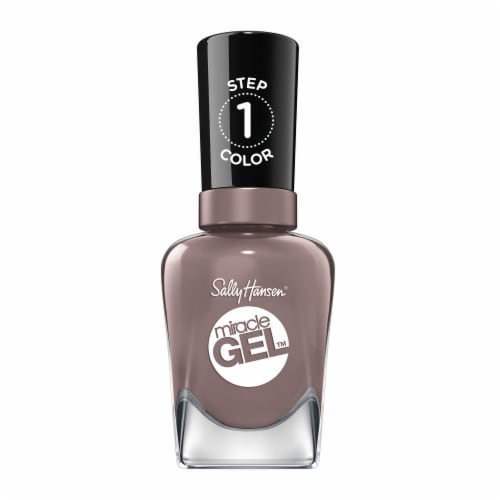 Sally Hansen® 205 To the Taupe Miracle Gel™ Step 1 Nail Polish Perspective: front