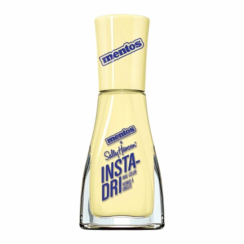 Sally Hansen Insta-Dri Nail Polish x Mentos Collection, You're the Zest, 0.31 fl oz Perspective: front