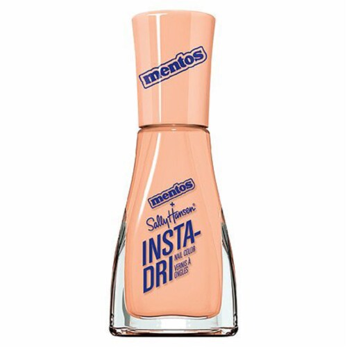 Sally Hansen Insta-Dri Nail Polish x Mentos Collection, Orange You a Peach, 0.31 fl oz Perspective: front