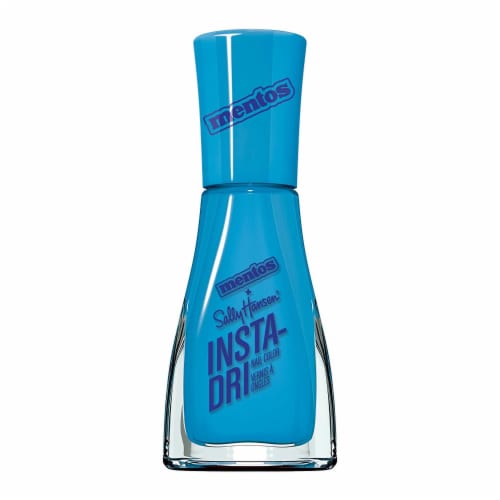 Sally Hansen Insta-Dri Nail Polish x Mentos Collection, Peppermint Dandy, 0.31 fl oz Perspective: front