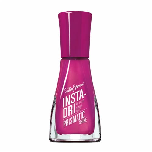 Sally Hansen Insta-Dri Nail Polish Liquid, The Future is Fuchsia, 0.31 fl oz Perspective: front