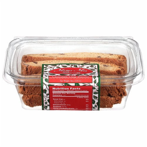 Mama Mia Biscotti Chocolate Chip Biscotti Perspective: front