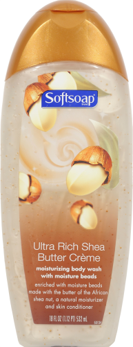 Softsoap Shea Butter Body Wash Perspective: front