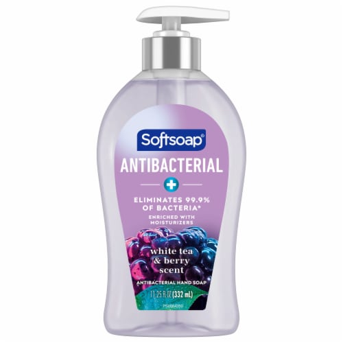 Softsoap White Tea & Berry Fusion Antibacterial Hand Soap Perspective: front