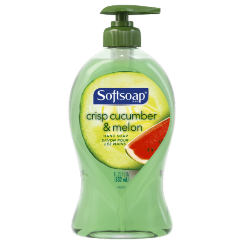 Softsoap® Crisp Cucumber & Melon Hand Soap Perspective: front