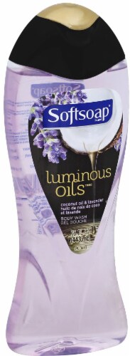 Softsoap Bodywash Luminous Oils Coconut And Lavender Perspective: front