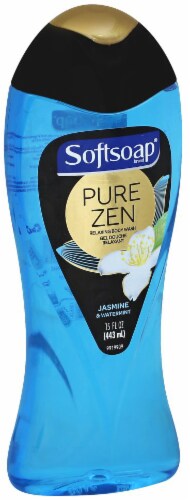 Softsoap Pure Zen Jasmine &  Watermint Body Wash Perspective: front