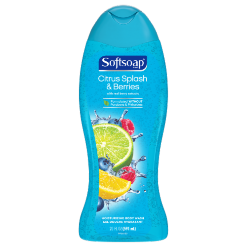 Softsoap® Citrus Splash & Berrries Moisturizing Body Wash Perspective: front
