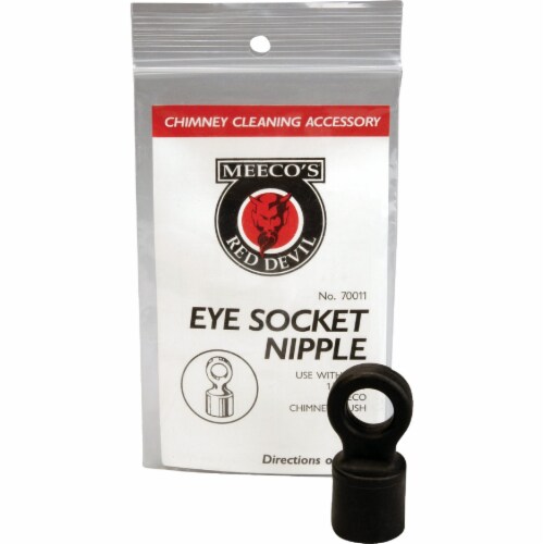 NPT Model# 70011 MEECO'S RED DEVIL Chimney Brush Pull Ring 1/4in 