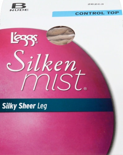 L'Eggs® Silken Mist Size B Silky Sheer Leg Control Top Pantyhose