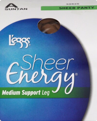 L'eggs® Sheer Energy Size A Suntan Pantyhose Perspective: front