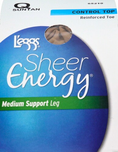 L'Eggs® Sheer Energy® Size Q Medium Support Leg Control Top