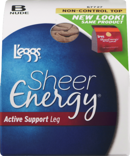 L'eggs Sheer Energy Control Top Suntan Q Pantyhose, 2 pk - Fred Meyer