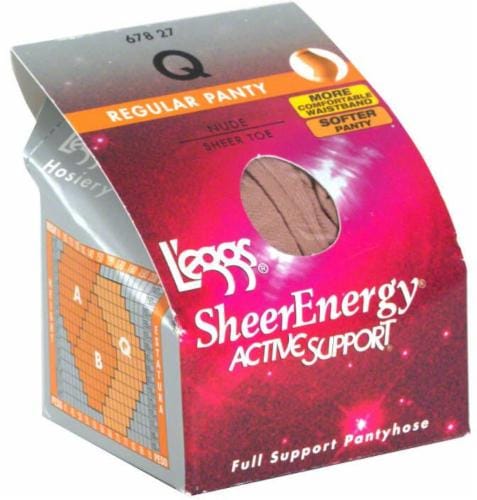 L'eggs® Sheer Energy® Women's Active Support Regular Panty Pantyhose -  Nude, Q - Pay Less Super Markets