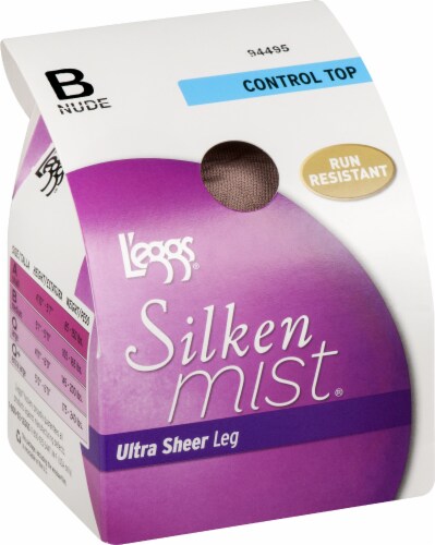 L'eggs Silken Mist Control Top Nude B Pantyhose, 1 ct - Pay Less Super  Markets