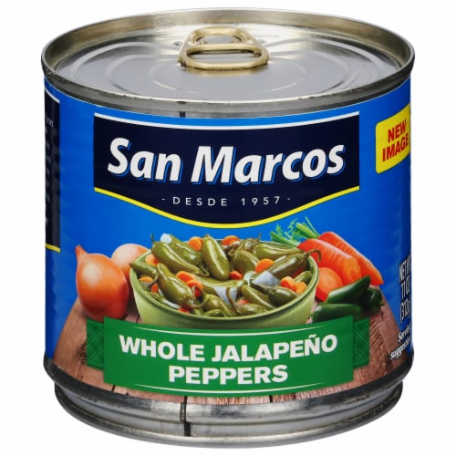 San Marcos Whole Jalapeno Peppers Perspective: front