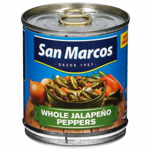 San Marcos Whole Jalapeno Peppers Perspective: front