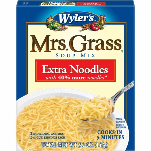 Mrs. Grass Extra Noodles Soup Mix Perspective: front