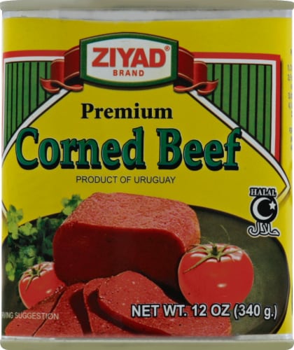 Ziyad Premium Corned Beef Perspective: front