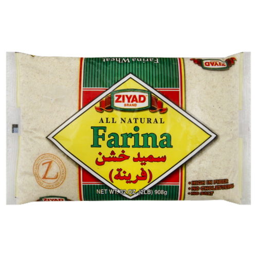 Ziyad All Natural Farina Wheat Perspective: front