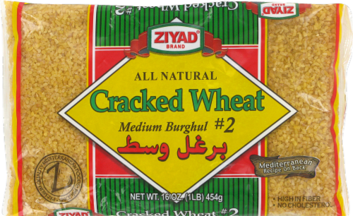 Ziyad Burghol Cracked Wheat Perspective: front