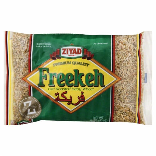 Ziyad Freekeh Fire Roasted Baby Wheat Perspective: front