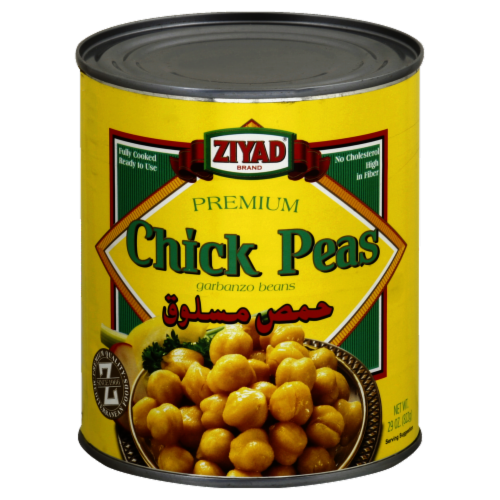 Ziyad Chick peas Perspective: front