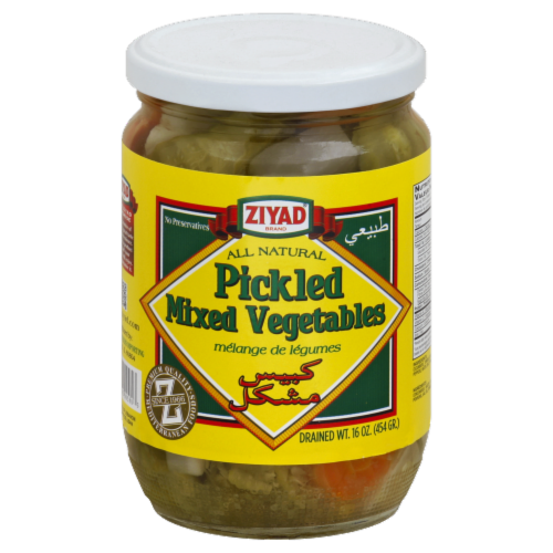 Ziyad Pickled Mixed Vegetables Perspective: front