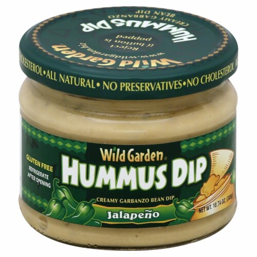 Wild Garden Jalapeno Hummus Dip Perspective: front