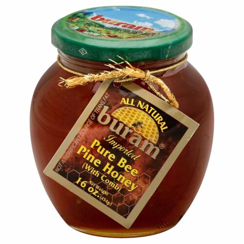 Buram Pure Bee Pine Honey Perspective: front
