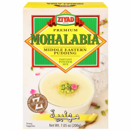 Ziyad Mohalabia Middle Eastern Pudding Instant Powder Mix Perspective: front