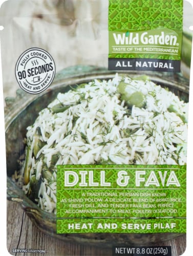 Wild Garden Dill & Fava Pilaf Perspective: front