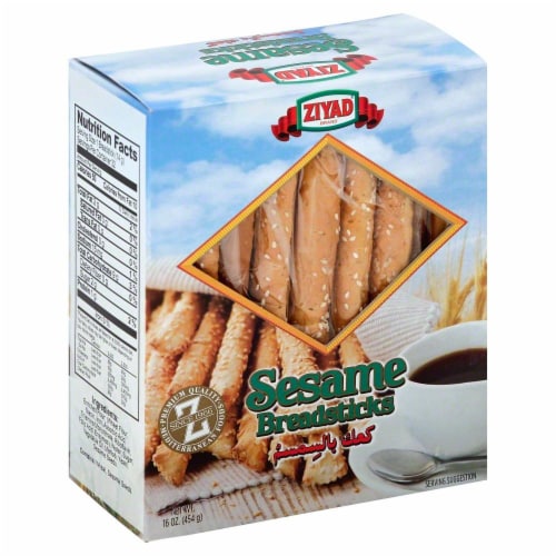 Ziyad Sesame Breadsticks Perspective: front