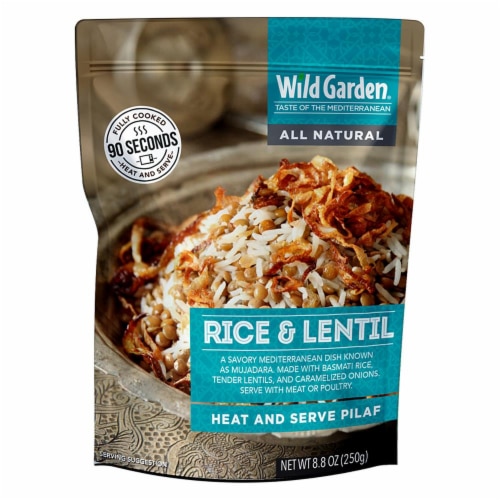 Wild Garden® Rice & Lentil Pilaf Perspective: front