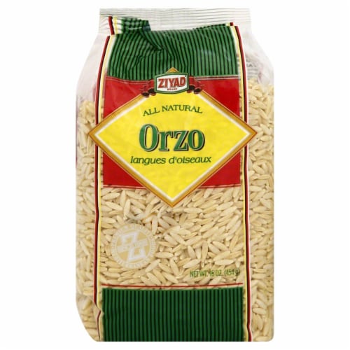 ZIYAD All Natural Orzo Perspective: front