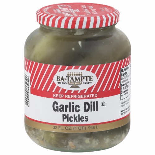 Bamampte Garlic Dill Pickles Perspective: front