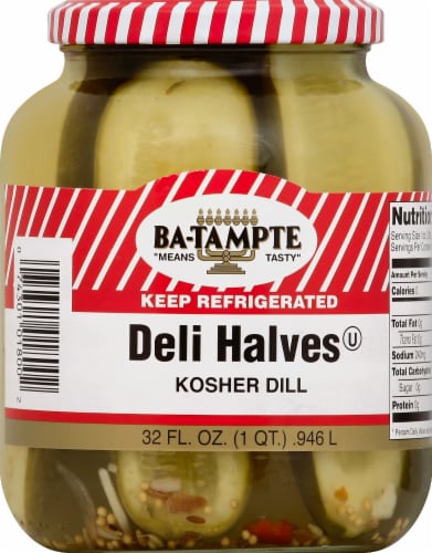 Ba-Tampte Deli Halves Pickles Perspective: front